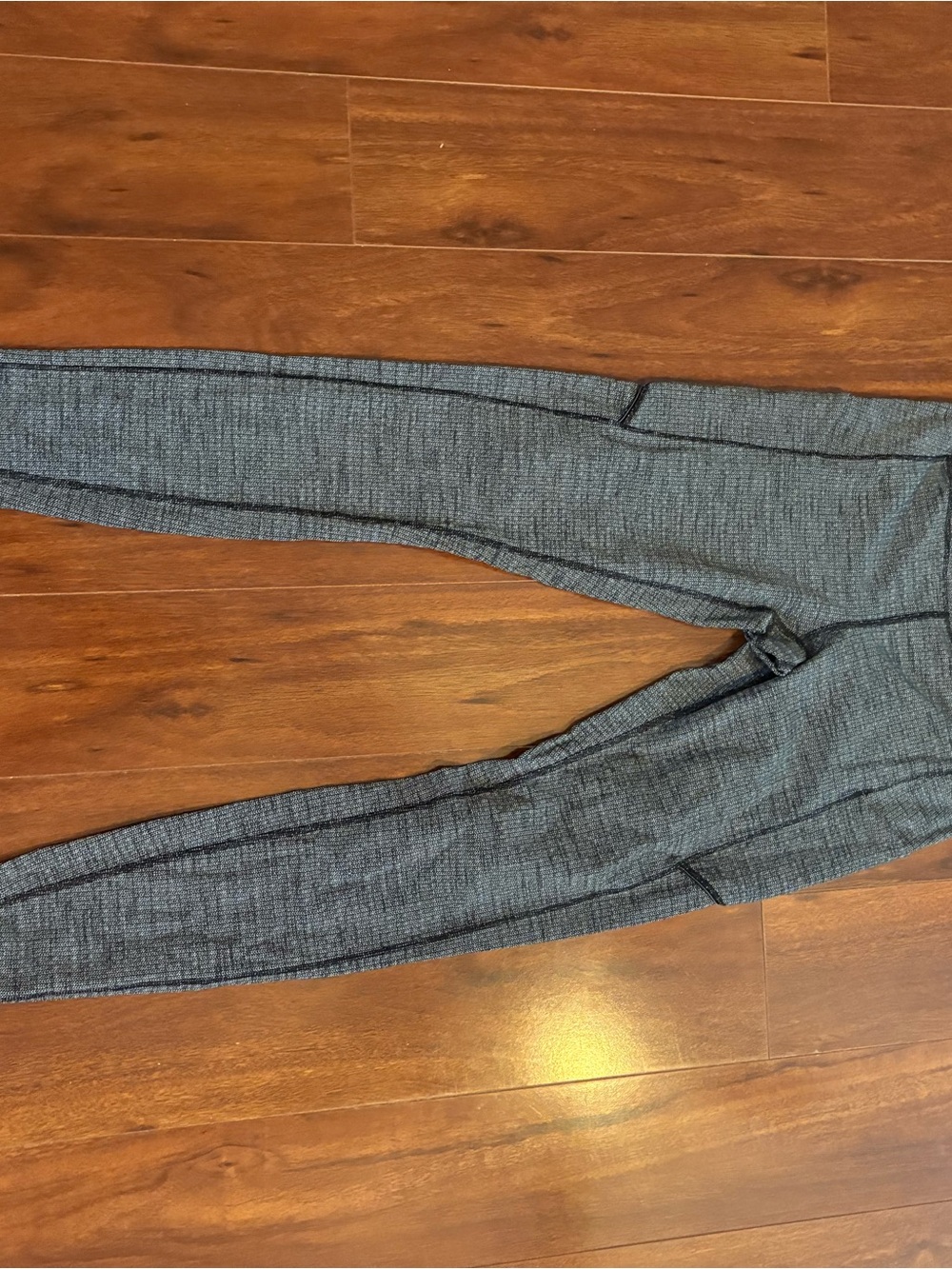 Lululemon Athletica Women's Leggings Black/Grey, Size 8